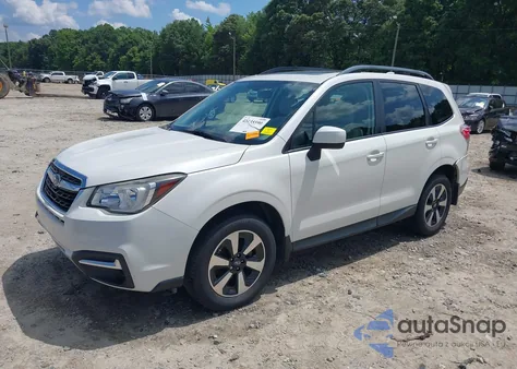 2018 Subaru Forester 2.5I Premium from USA, damaged, VIN JF2SJAEC2JH417624